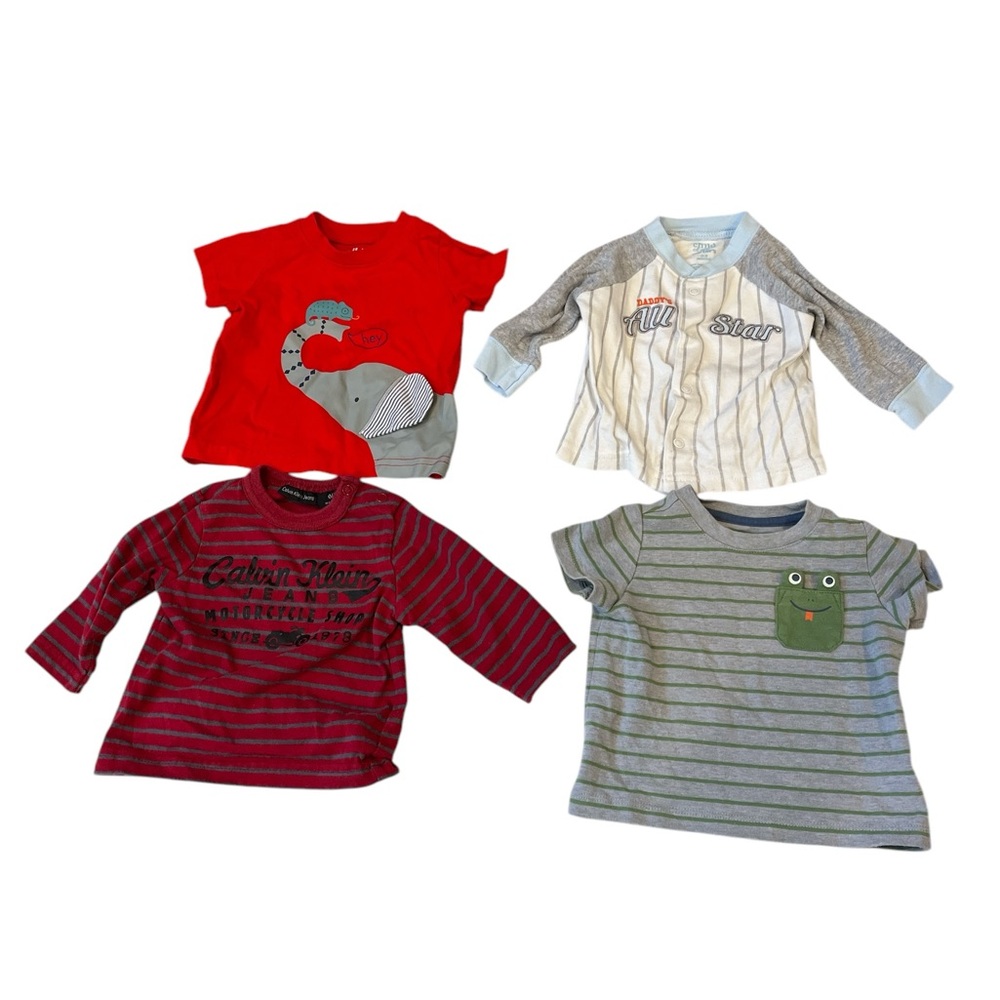Bundle of 0-3 Month Shirts